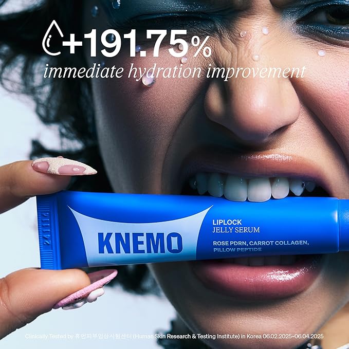 LipLock Jelly Serum for Dry Lips, Long-Lasting, Hydrating, Plumping, Glossy Mask with Rose PDRN, Carrot Collagen, Pillow Peptide, Moisturizing Tinted Lip Balm. (Crystal Clear)-VivaGrace Women