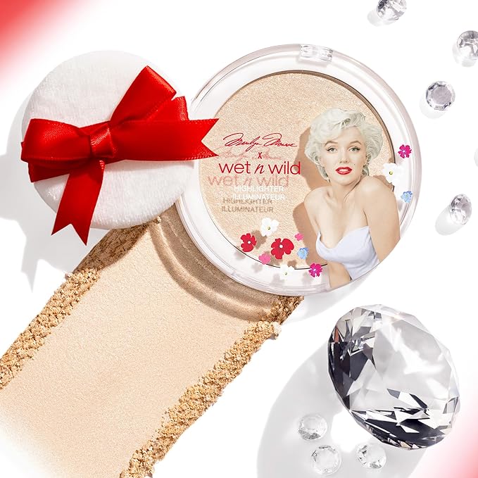 wet n wild Marilyn Monroe Collection Icon Highlighter - Cool Champagne-VivaGrace Women