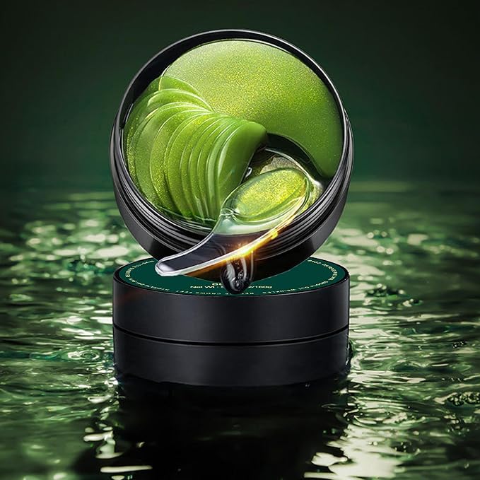 CCbeauty Under Eye Masks, Green Tea Collagen Eye Patches for Puffy Eyes, Dark Circles and Puffiness, Hydrating Mask Skincare, Gel Pads for Eye Bags and Wrinkles Under Eye Treatment,30pairs-VivaGrace Women