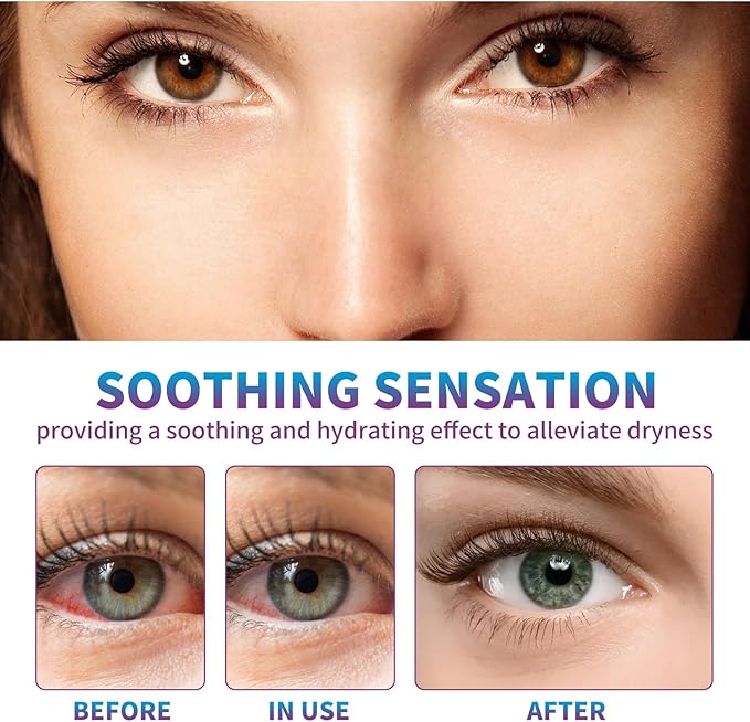 Eye Care Patch 20PCS Eye Pads for Tired Eyes & Dry Eyes Eye Cooling Pads for Puffy Eyes, Office Eye Relief & Refresh Refresh and Revitalize Tired Eyes-VivaGrace Women