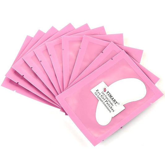 Yimart® Professional Lint Free Under Eye Gel Pad Patches Eyelash Extensions 100 Pairs-VivaGrace Women
