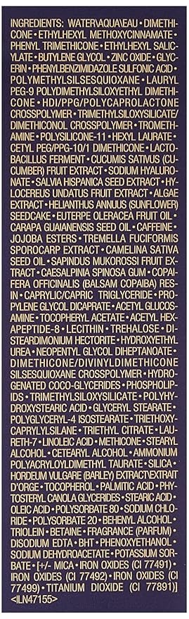 Estée Lauder Futurist Hydra Rescue Moisturizing Foundation SPF 45, 12 Hour Glow, 1.2 oz., 3C2 Pebble-VivaGrace Women