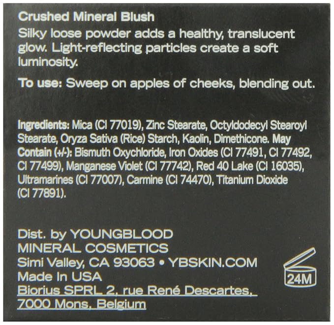Youngblood Mineral Cosmetics Natural Loose Mineral Blush - Rouge - 3 g / 0.10 oz (Pack of 2)-VivaGrace Women