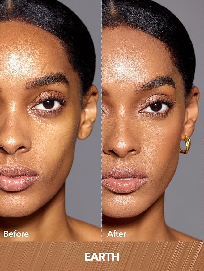 SHEGLAM 12HR Full Coverage Concealer Matte Finish Concealer Stick for Under Eye and Dark Circles - Earth-VivaGrace Women