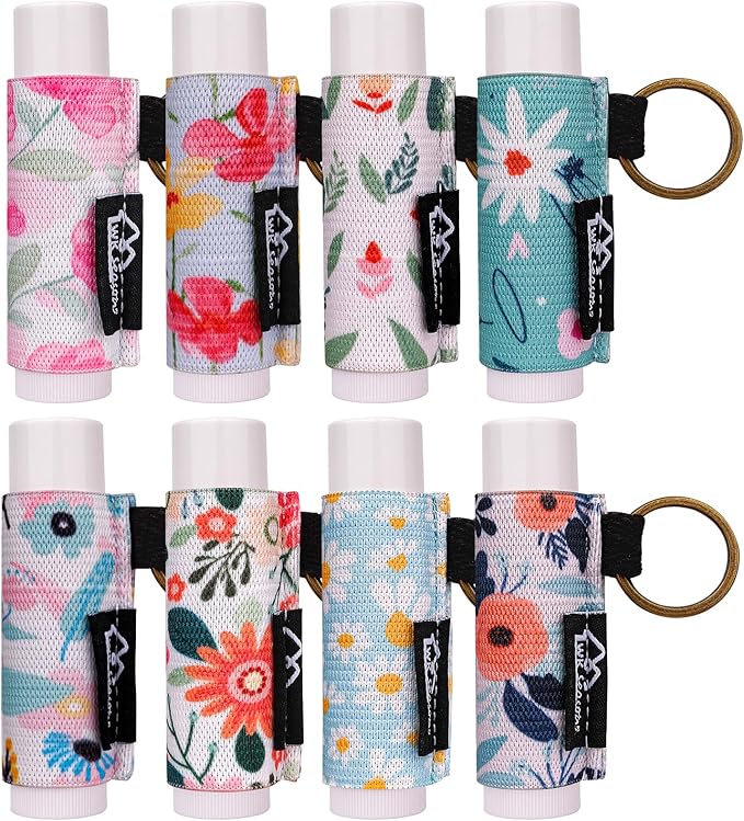 WK IEASON Lip Balm Holder Keychain Bulk Chapstick Holder Key chain-VivaGrace Women