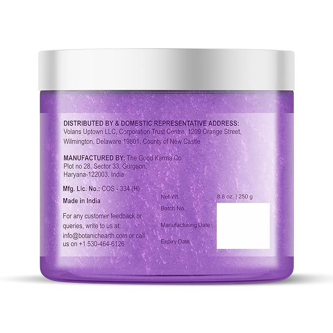 Botanic Hearth Dreamy Lavender Body Scrub 8.8 Fl Oz | Gently Exfoliates And Moisturizes Skin, Infused With Natural Lavender Oil And Essential Nutrients For Smooth And Radiant Skin-VivaGrace Women
