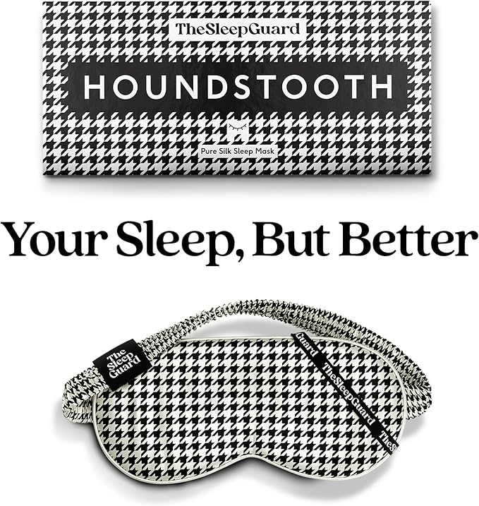 Pure Silk Sleep Mask [100% 6A Mulberry Silk, 22 Momme] Light Blocking Travel Essentials. Eye Masks for Sleeping. Black Oeko-Tex Blindfold. Eye Covers for Men & Women-VivaGrace Women