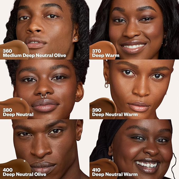 Kosas Revealer Skin-Improving Foundation with SPF 25 Protection -Hydrate, Brighten, Soothe, Plump, Protect Skin - Smoothing Texture, Natural Finish and Clean Formula - Deep Neutral Olive 400-VivaGrace Women