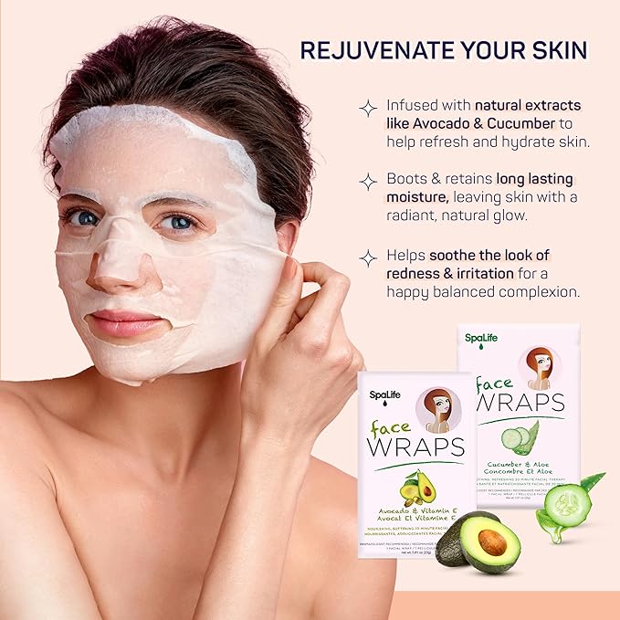 SpaLife Pink 10 Piece Spa Gift Set - Korean Skin Care Set with Travel Size Face, Hand, Foot & Nail Products - Skincare Bundle for Women-VivaGrace Women