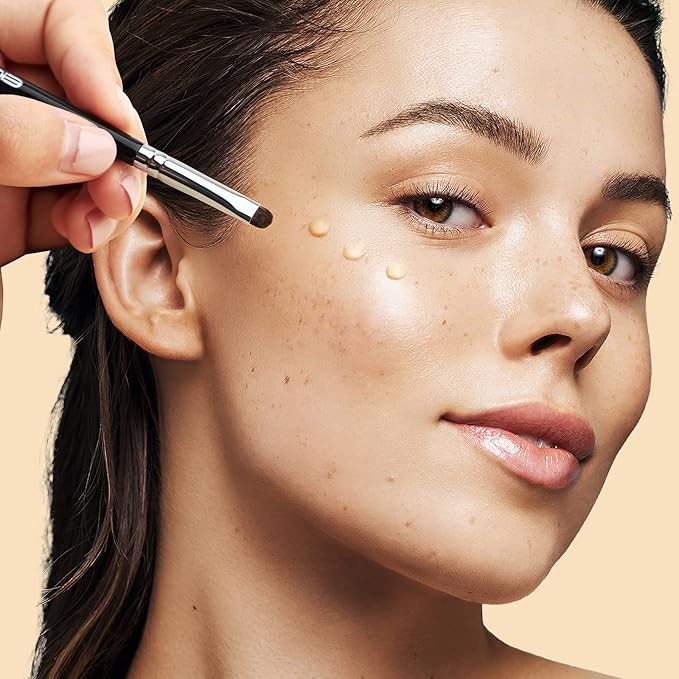 EIGSHOW Concealer Brush, Detail Shader Makeup Brush for Blending Eyeshadow, Concealing Small Blemishes and Imperfections - Precision Application (E867)-VivaGrace Women