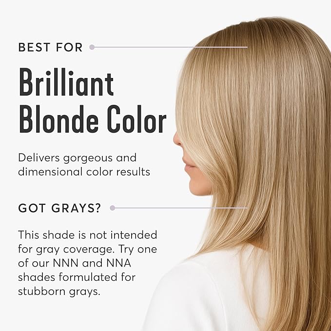 Madison Reed Radiant Hair Color Kit | 10NGV Light Golden Blonde (Amalfi Blonde) for 100% Gray Hair Coverage | Salon Quality Permanent Hair Dye | PPD-Free & Ammonia-Free | (Packaging May Vary) 1 Pack-VivaGrace Women