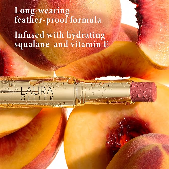 LAURA GELLER NEW YORK Jelly Balm Moisturizing Tinted Lip Balm - Sheerly Amazing - Hydrating Vitamin E - Semi-Shine Finish-VivaGrace Women