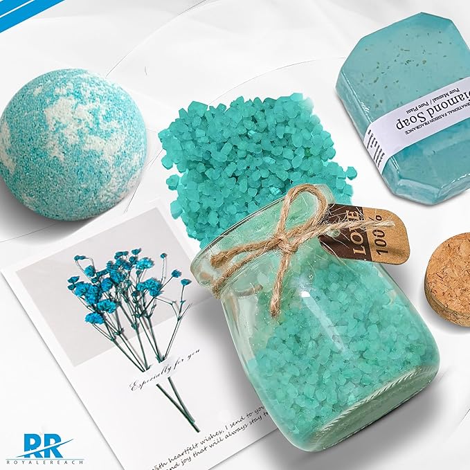 Get Well Soon Spa Gift Set for Women - Thoughtful Care Package with 7 Relaxing Items Including Soy Candle, Bath Bomb, and 22oz Coffee Tumbler - Surgery Recovery Gifts-VivaGrace Women