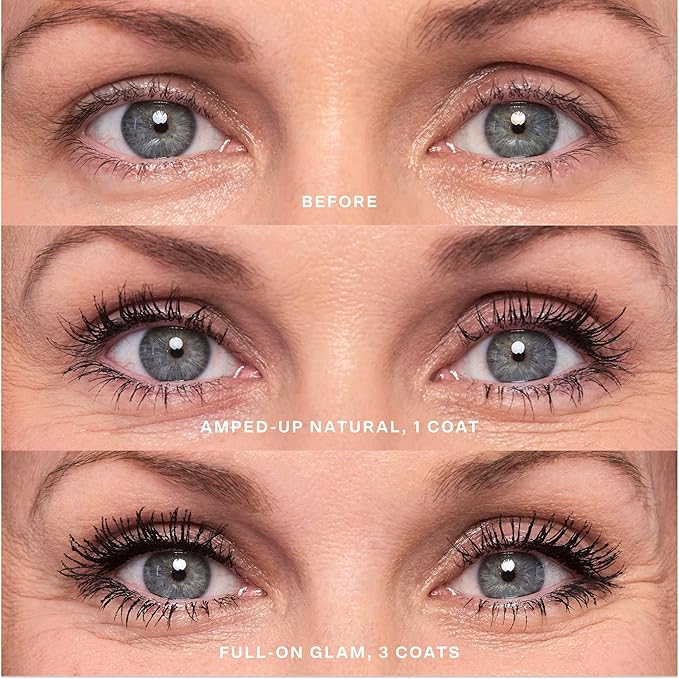 Tower 28 MakeWaves Mascara - Volumizing and Lash Lengthening Water-Resistant Mascara - No Clumping or Flaking - for Sensitive Eyes – Drift Brown-VivaGrace Women