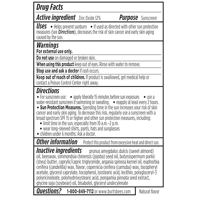 Burt’s Bees SPF 30 Lip Balm Mothers Day Gifts for Mom, Beaches and Cream, Water-Resistant Sun Care, Nano-Free Zinc Oxide Formula, Natural Origin Conditioning Lip Treatment, 3 Tubes, 0.15 oz.-VivaGrace Women