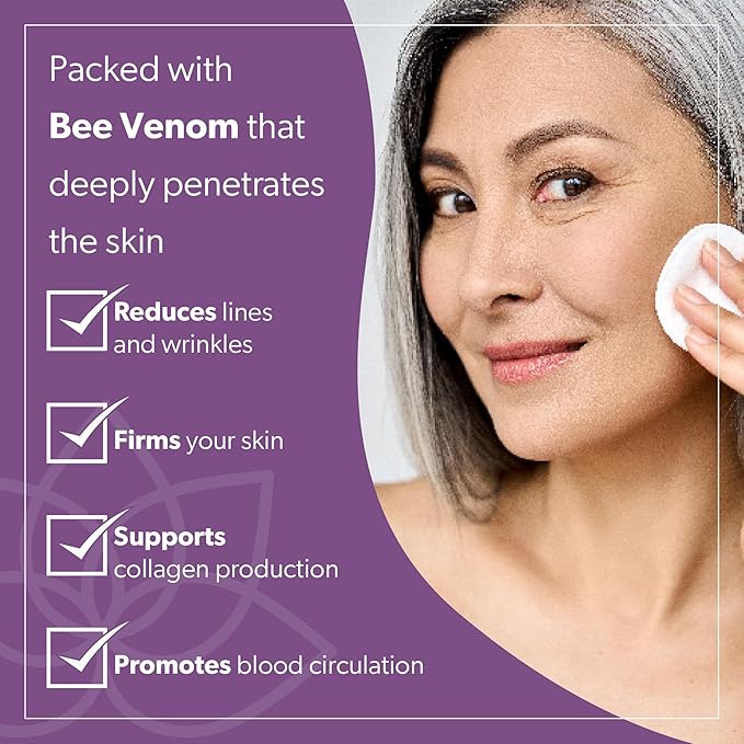 Beverly Hills V-Lift Instant Eye Lift and Eye Tuck Bee Venom Serum for Puffy Eyes, Dark Circles, Wrinkles, and Under Eye Bags Treatment for Women and Men | 30mL (120 Day Supply)-VivaGrace Women