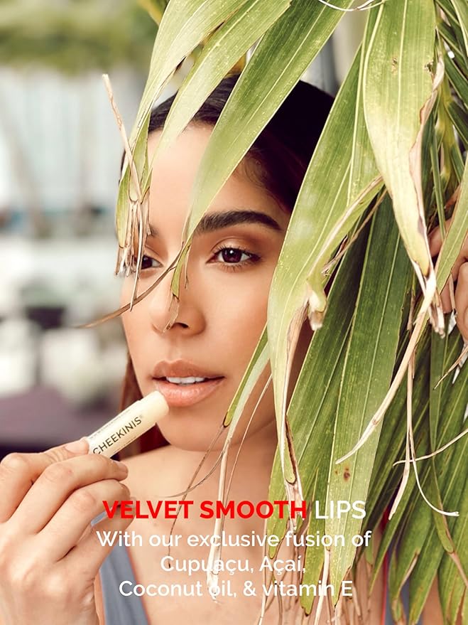 Cheekinis® Brazilian Cupuaçu Lip Balm (No Tint)-VivaGrace Women