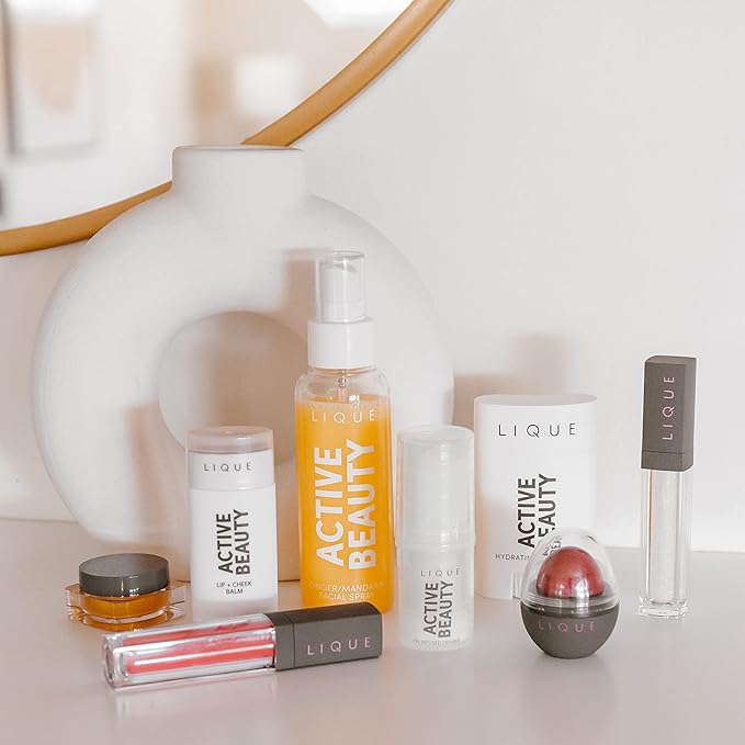 LIQUE Cosmetics Shimmer Lip Plumper, Infused with Peppermint Oil & Vitamin E for Nourishing, Enhanced Lips, High Shine, Reduces Fine Lines, Radiant, 0.22 Fl Oz.-VivaGrace Women