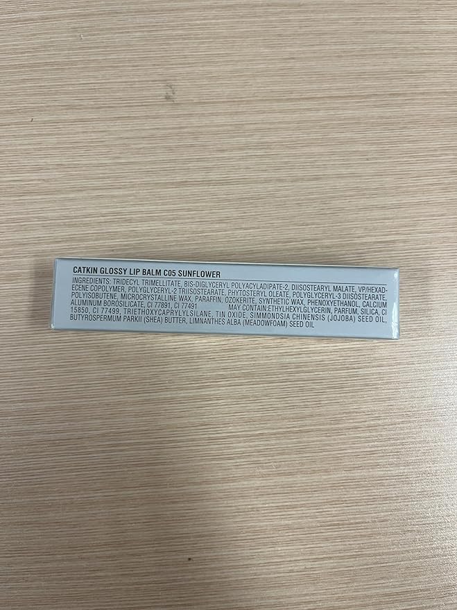 CATKIN Glossy Lip Balm Ultra Hydating Glow Lip Tinted Jelly Plump Melting Balm Shea Butter Repair Soothing For Dry Lips Dewy Finished 0.12 oz C05 SUNFLOWER-VivaGrace Women