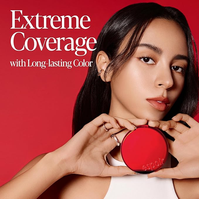 espoir [NEW] Be Velvet Cushion Foundation | Quick and Easy Coverage with Long-lasting Color by Zero Oxidation (#27 Oat, 0.46 Ounce (Pack of 1))-VivaGrace Women