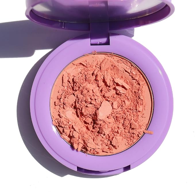 Half Caked In Bloom Powder Blush | vegan & cruelty-free, fragrance-free, highly pigmented, primer-infused | 3.8g (Me & U)-VivaGrace Women