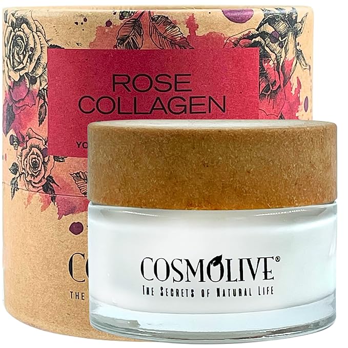 Natural Moisturizer Face Creams (Rose Collagen)-VivaGrace Women