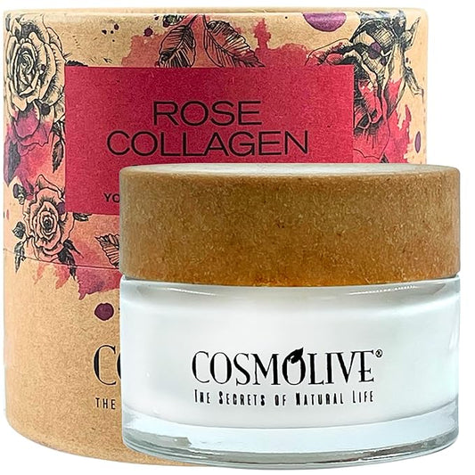 Natural Moisturizer Face Creams (Rose Collagen)-VivaGrace Women