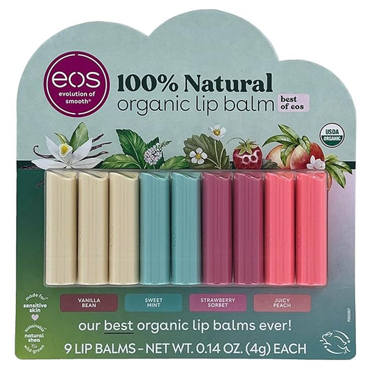 eos Best of eos Lip Balm, 9 Sticks-VivaGrace Women