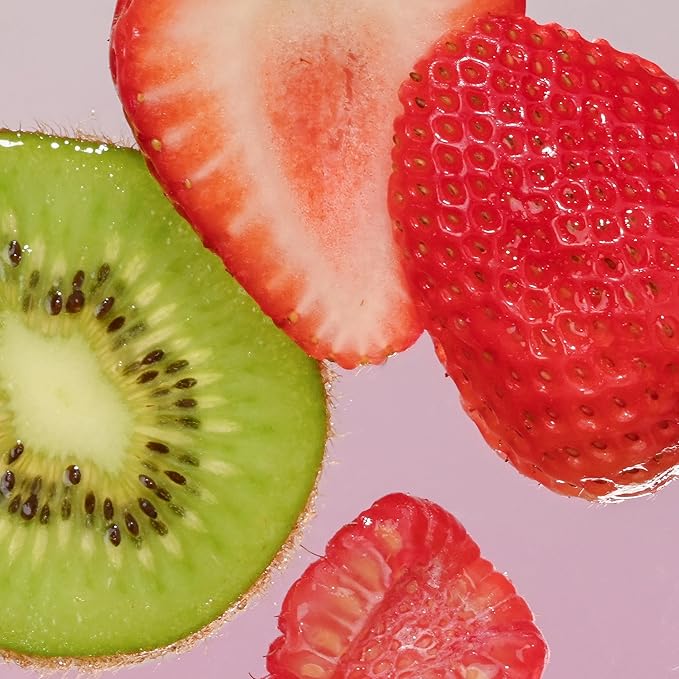 eos 24H Moisture Super Balm- Raspberry Kiwi Splash & Strawberry Sorbet, Lip Mask, Day or Night Lip Treatment, Made for Sensitive Skin, 0.35 fl oz, 2-Pack-VivaGrace Women