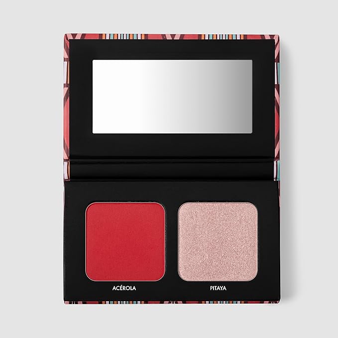 black Up Blush and highlighter duo WAXDUO02