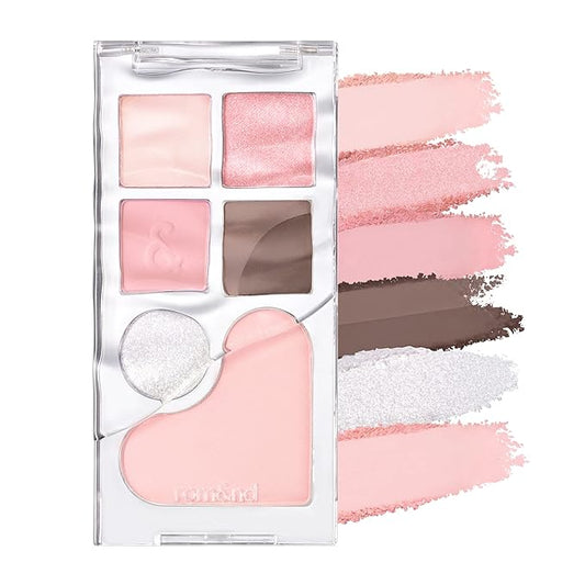 rom&nd Bare Layer Palette 02 Strawberry Mood-VivaGrace Women