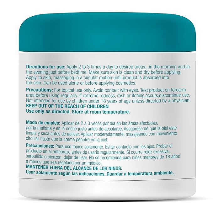 Crepe Be Gone Body Souffle Classic - Large 12 ounce - Ultra Hydrating Crepe Skin Firming Cream for Neck,Chest, Arms & Legs-VivaGrace Women