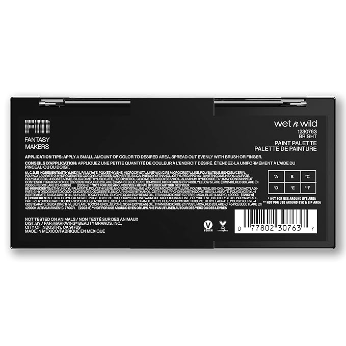 wet n wild Fantasy Makers Halloween Paint Palette Bright-VivaGrace Women