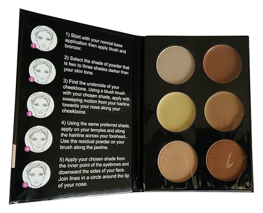 Cameo Contour Palette and Brush Set I-VivaGrace Women