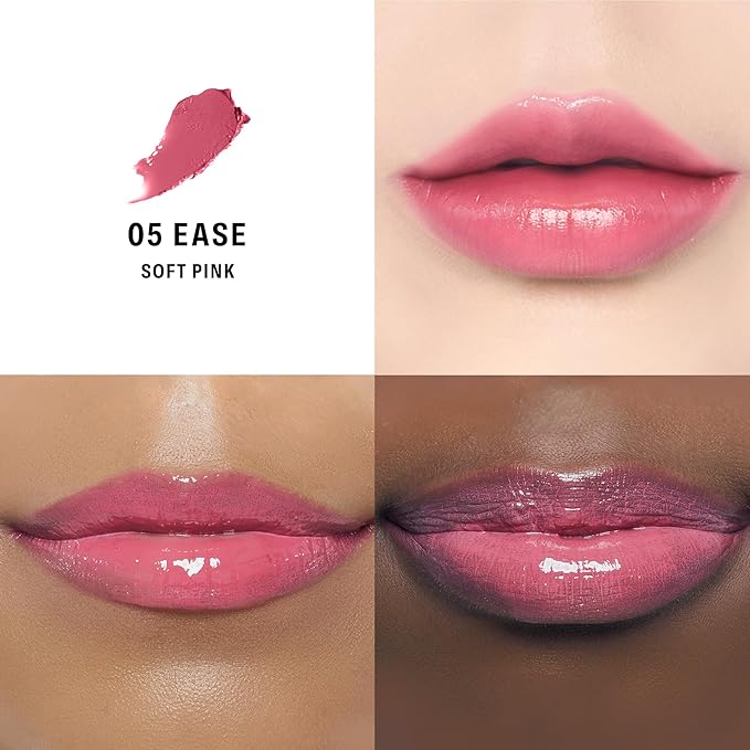 BRAYE Lipsleek Lip Balm, Monochromatic Cream Blush 2-in-1 Face Makeup, Hydrating & Mood Buildable, Vegan + Cruelty-Free Glow for Cheeks l 05 Ease-VivaGrace Women