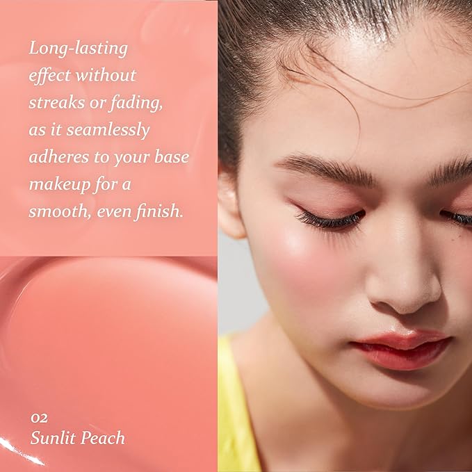 hince Dewy Liquid Cheek 6g Raw Glow Liquid Blush for Cheeks Vegan Dewy Cheek Tint Glass Skin Lightweight Liquid Blush Weightless Watercolor (STRUT RED, LC005)-VivaGrace Women