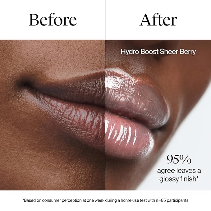 Neutrogena Hydro Boost Hyaluronic Acid Lip Balm, Nourishing Vitamin E Leaves Lips Feeling Hydrated, Sheer Pink Tinted Color with a Sweet Berry Flavor, Sheer Berry, 0.5 oz (Pack of 2)-VivaGrace Women