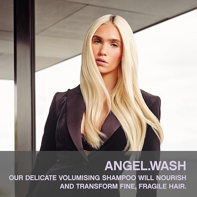 KEVIN.MURPHY BLONDE.ANGEL.WASH - Blonde Shampoo - Purple Shampoo for Blonde & Grey Hair - Colour Enhancement Hair Care - Colour Safe - Paraben & Sulphate Free - 1000 mL / 33.8 fl oz-VivaGrace Women