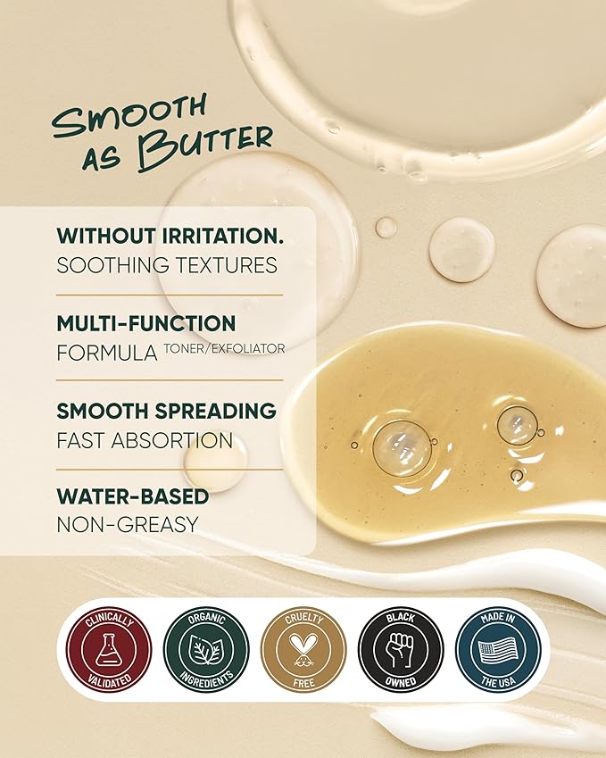 Buttah Skin Supreme Kit for Melanin Rich Skin | Oil-Free Hyaluronic Gel Cream 2 oz | Vitamin C Serum 1 oz | Cleanser 3.4 oz | Rosewater Toner 3.4 oz | Black Owned Skincare-VivaGrace Women