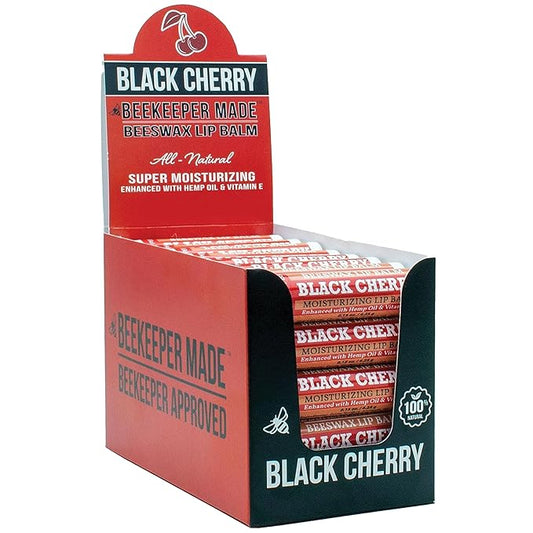 Beeswax Bulk Lip Balm, 40 Count (A Touch of Cherry) | For Men, Women, and Children. Great for Gifts, Showers, & More-VivaGrace Women