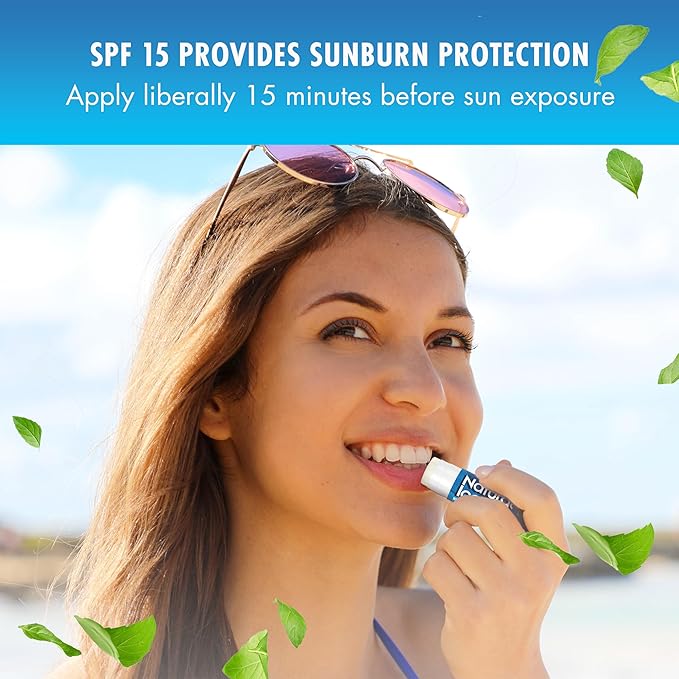 Natural Ice Original SPF 15 Medicated Lip Balm - 12 Count Pack-VivaGrace Women