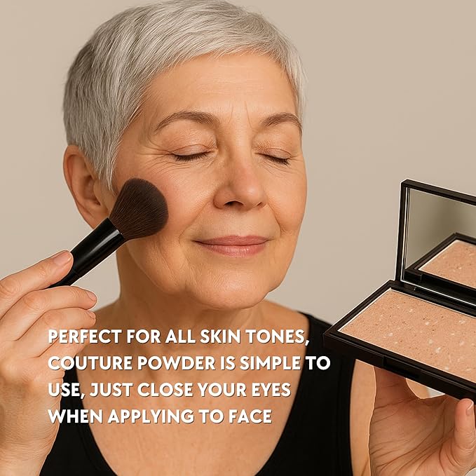 Ready to Wear Lasting Couture Finish - Color Correcting Powder Makeup Compact, Universal Correcting Foundation - Deluxe Size-VivaGrace Women