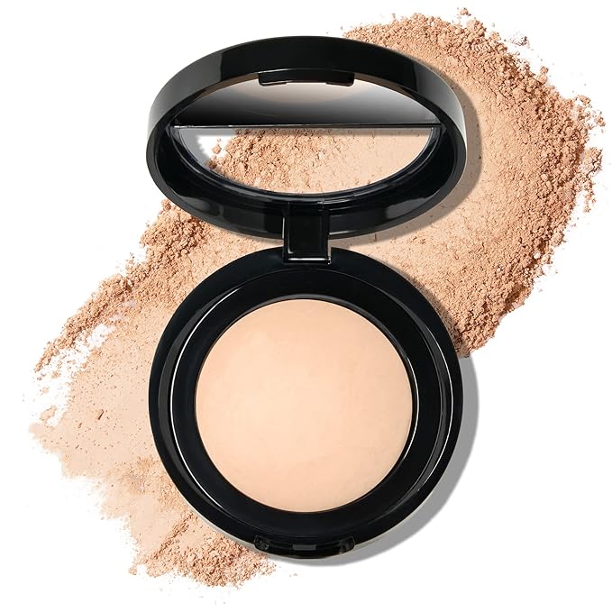 LAURA GELLER NEW YORK Baked Blurring + Setting Powder, Translucent Makeup Setting Powder For Soft-Focus Finish, Minimize Fine Lines and Pores, Porcelain/Fair-VivaGrace Women