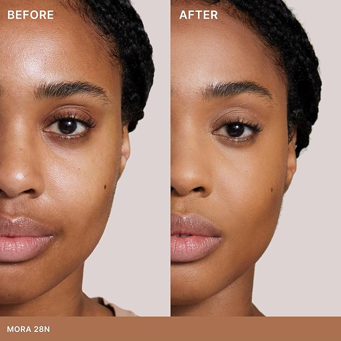 ILIA - Skin Rewind Complexion Stick - Foundation + Concealer + Skincare | Non-Toxic, Vegan, Cruelty-Free, Clean Makeup (28N - Mora, 0.35 oz | 10 g)-VivaGrace Women