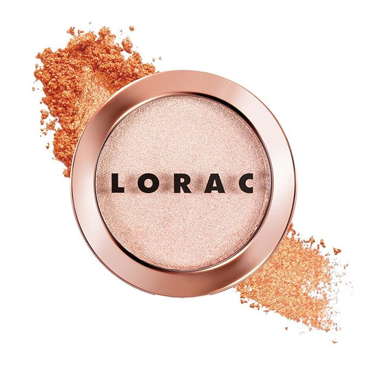 LORAC Light Source Mega Beam Highlighter | Highlighter Makeup Powder | Shimmer Highlighter | Gilded Lily Gold-VivaGrace Women