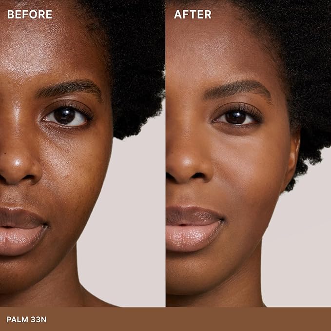 ILIA - Skin Rewind Complexion Stick - Foundation + Concealer + Skincare | Non-Toxic, Vegan, Cruelty-Free, Clean Makeup (33N - Palm, 0.35 oz | 10 g)-VivaGrace Women