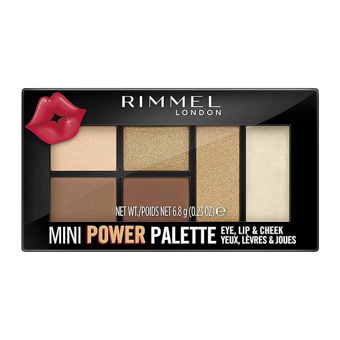 Rimmel Mini Power Palette Eye, Lip & Cheek Make-up Palette - 002 Sassy-VivaGrace Women
