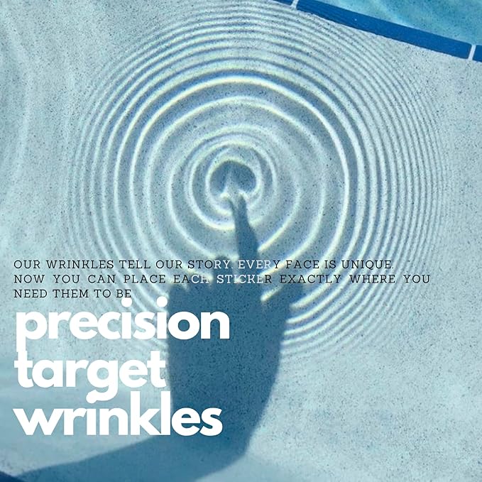 Smoothing Triangle Wrinkle Patches Set - 80 Facial Tapes for Targeted Fine Line & Crease Flattening - Forehead, Crow’s Feet, Frown Lines Overnight Repair-VivaGrace Women