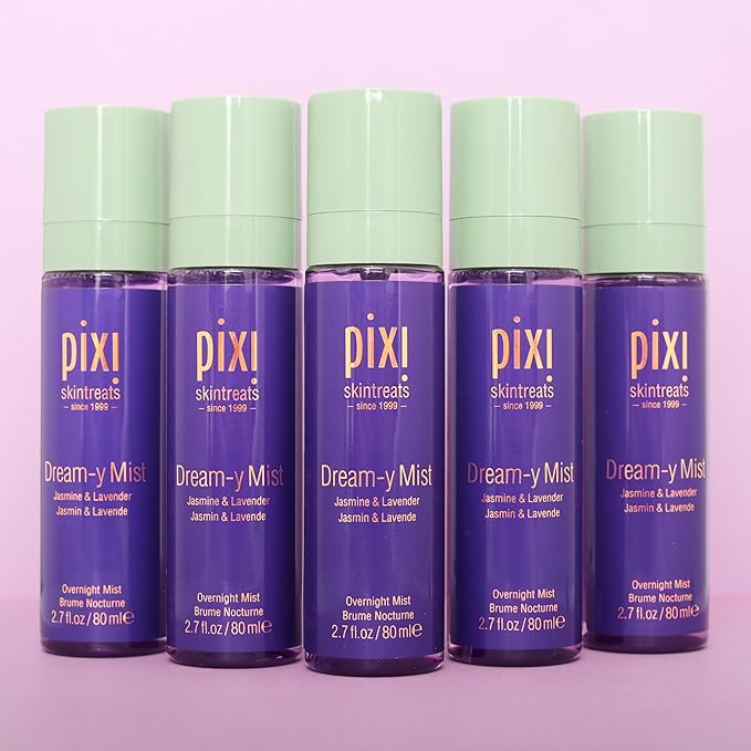 Pixi Beauty Dream-y Mist | Elixir Facial Mist | Help Hydrate & Preserve Skin with Jasmine, Lavender, Chamomile, 80ml-VivaGrace Women