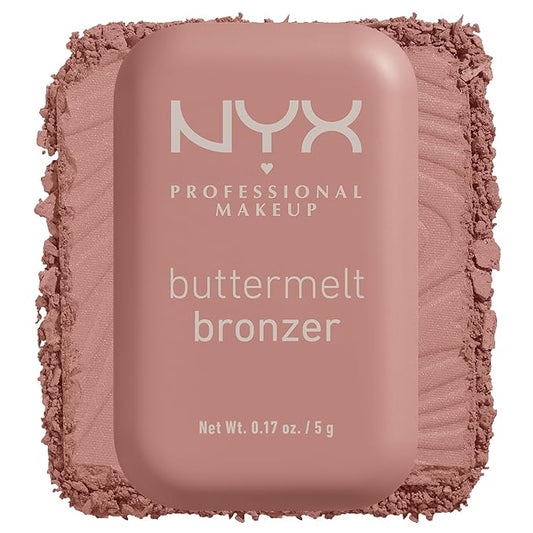 NYX PROFESSIONAL MAKEUP Matte Buttermelt Bronzer, Longwear Face Makeup with Up to 12 Hours of Wear, Vegan Formula - Butta Cup-VivaGrace Women